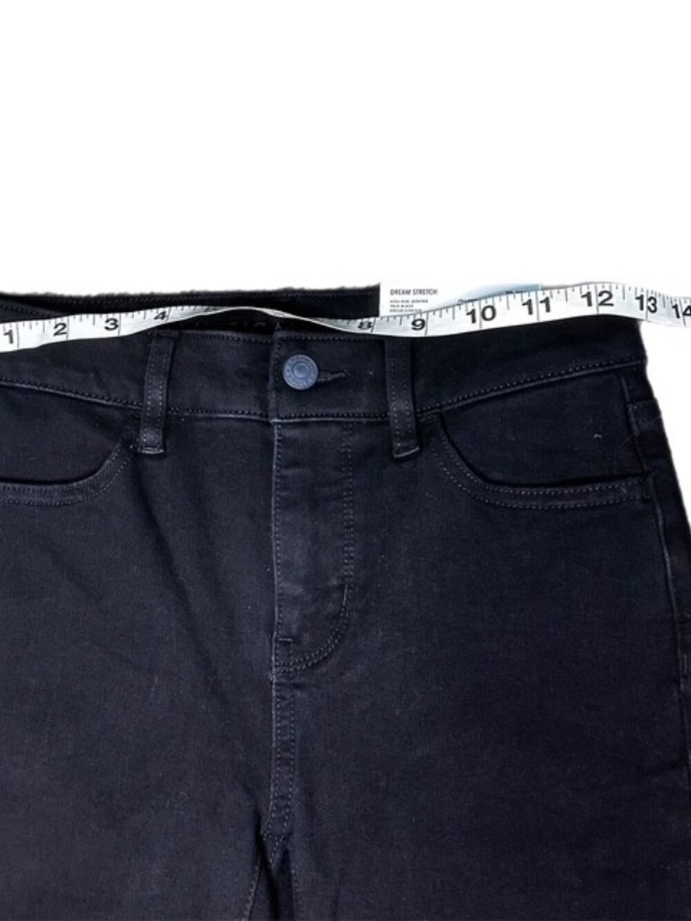 American Eagle Dream Stretch High Rise Classic Jegging True Black Size 0/25W NWT - Picture 4 of 9